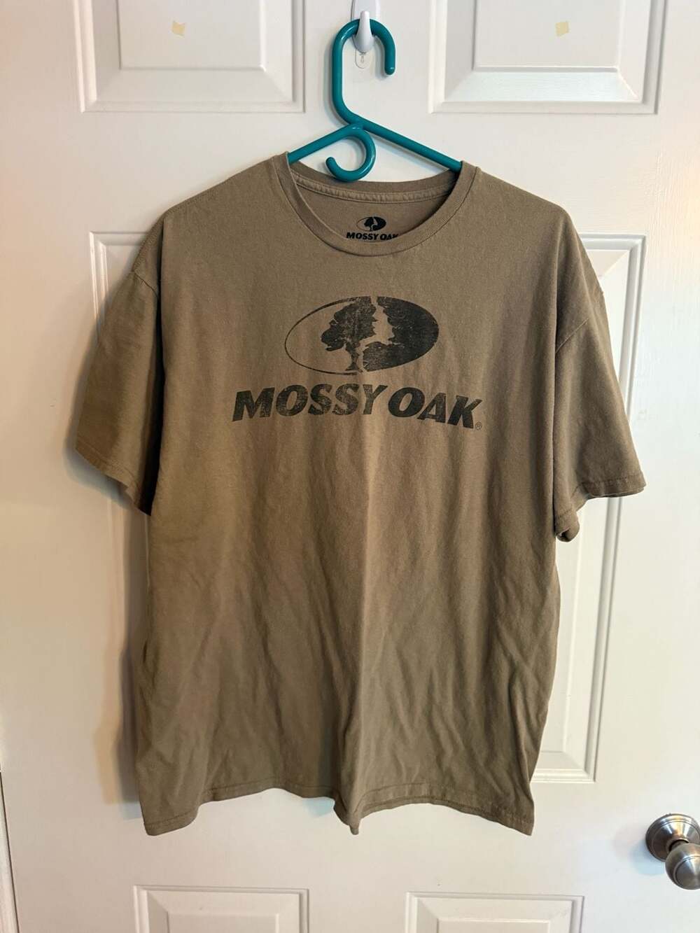 Mossy Oak Classic Logo Graphic T-Shirt Brown Men's XL